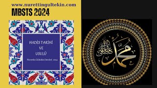 MBSTS 2024 Hadis Tarihi ve usulü10 [upl. by Allecnirp]