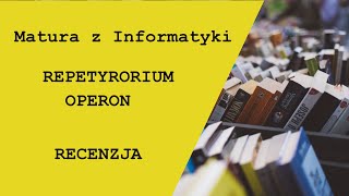 Recenzja Repetytorium Operon Informatyka 2023 [upl. by Ydner]