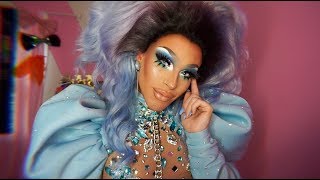 Ariel Versace  Soft Blue Glamour Transformation [upl. by Devad514]