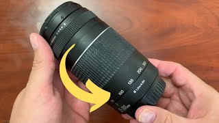 Canon EF 75300mm f456 III Telephoto Zoom Lens review [upl. by Stulin]