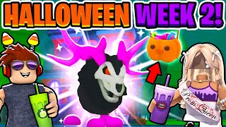 Halloween Week 2 in Adopt Me Adopt the NEW LEGENDARY DIRE STAG Roblox [upl. by Irmgard453]