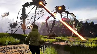 INTERLAKES Gameplay Demo New War Of The Worlds Inspired Game [upl. by Ahseyd]