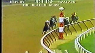 Ruffian  1975 Mother Goose Stakes [upl. by Sydalg]