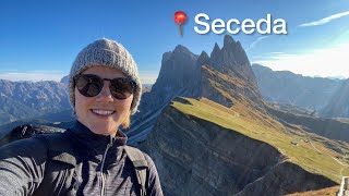 Stunning hike in the Dolomites  Italy  Val Gardena [upl. by Raybourne]