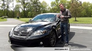 Review 2012 Lexus IS F [upl. by Huberman]