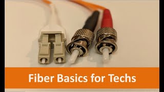 Fiber Optic Basics for Field Techs [upl. by Enyaht295]