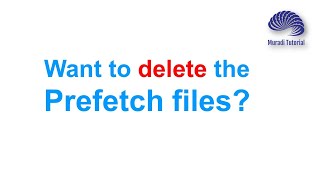 How to delete the Prefetch files in Windows [upl. by Sualakcin]