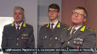 Campobasso presentato il calendario 2023 della Guardia di Finanza [upl. by Ettevey709]