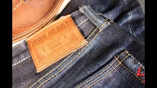 12 MONTH REVIEW Iron Heart IH55501 21OZ Heavy Selvedge [upl. by Lamond501]