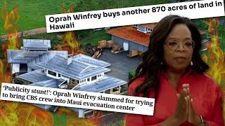 Oprah is DESTROYING Hawaii and The Locals are SICK OF IT [upl. by Innavoeg]