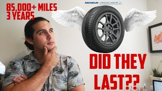 Most Durable Tire EVER 100k Mile Michelin Crossclimate2 Tread Test [upl. by Valenta]