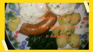 Como fritar Alheira [upl. by Liddie702]