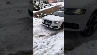 Audi vs Mercedes 😎 quattro POWER 🔥❄️😂 shorts [upl. by Eustacia227]