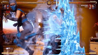 Sub Zero Corner Pressure is Crazy  Mortal Kombat 1 Gameplay [upl. by Lytle]