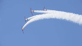 Aeroshell Aerobatic Team  Cleveland Air Show  9423 [upl. by Edualcnaej465]