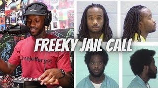 051 Freeky on King Von fight in jail F LA tattoo 051 Kiddo Young Money more DJUTV JAIL CALL [upl. by Hujsak]