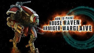 How to paint House Raven Armiger Warglaive [upl. by Zindman]