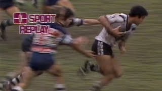 Ash Lumby amp Mal Meninga combine for a Souths try in 1983 [upl. by Eanehs]