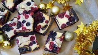 BERRY CHEESECAKE BROWNIES  Cách Làm Cheesecake Brownies  Episode 127  Taste From Home [upl. by Anoiek]