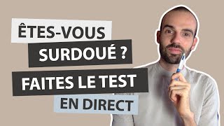 TEST HAUT POTENTIEL en direct  Êtesvous SURDOUÉ  ZÈBRE [upl. by Hazeefah]