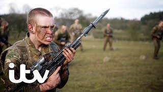 The Paras Men of War  The Recruits Face Up to Gruelling Bayonet Exercises  ITV [upl. by Yelnats]