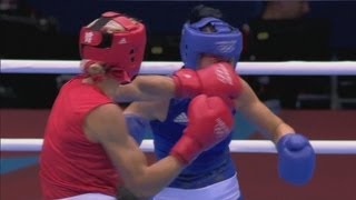 Womens Boxing Middle 75kg Round Of 16  Full Bouts  London 2012 Olympics [upl. by Frieder]