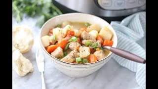 Instant Pot Chicken Stew Recipe [upl. by Bridgid593]