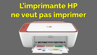 Résoudre le problème « Mon imprimante HP ne veut pas imprimer depuis mon ordinateur » [upl. by Sucam]