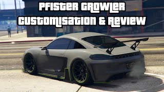 NEW Pfister Growler Customisation amp Review  New DLC Car Customisation  GTA 5 Online Tuners DLC [upl. by Ymrots]