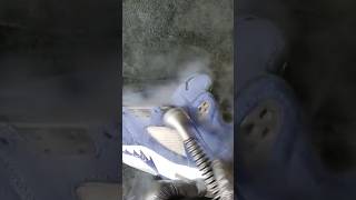 STEAM CLEAN WASH DISINFECT SHOES AIR JORDAN RETRO 5 ASMR 60 SECOND Airmax Jordan Shoes Nike [upl. by Gnos]