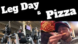 Full Leg Day amp Pizza at Planks on Parsons [upl. by Marduk]