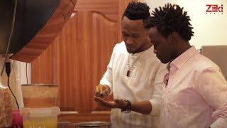 Bahati and Dj Mo Cook for their Wives Double Date BEING BAHATI Ep14 [upl. by Scot]