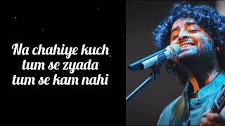 Shayad lyrics  Arijit Singh  love Aaj kal [upl. by Edee]