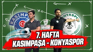 Süper Lig 7 Hafta Kasımpaşa vs Konyaspor [upl. by Ihsorih]