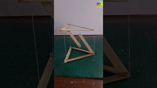 How to make anti gravity  ice cream stick idea short trinding antigravity [upl. by Gnuy]