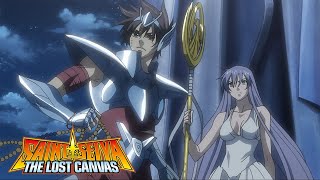 Saint Seiya The Lost Canvas  A Saga de Hades  Episódio 10 O Advento  Dublado [upl. by Sillsby410]