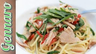 Simple Tuna Spaghetti in Amalfi  Gennaro Contaldo [upl. by Etnelav]