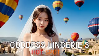 AI Lookbook 4K Goddess lingerie 3  Underwear fashion show  AI art girl  AI Beauty [upl. by Reuben]