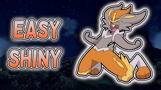 FASTEST Way To Get SHINY CINDERACE In Pokemon Scarlet And Violet DLC [upl. by Weinshienk]