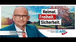 Aschermittwoch der AfD 2024 mit Maximilian Krah und Stephan Brandner [upl. by Skurnik]