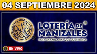 Resultado LOTERIA DE MANIZALES MIÉRCOLES 04 de septiembre 2024 [upl. by Sabba]