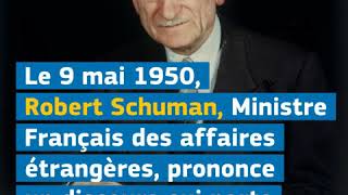 Déclaration Schuman 9 mai 1950 [upl. by Harras]