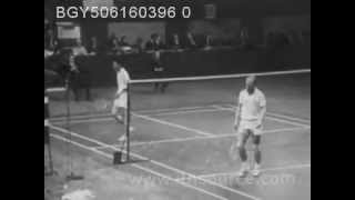 1967 All England Badminton Mens Singles and Doubles Finals [upl. by Nodnrb]