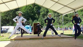 Sailors Hornpipe Highland dancing competition during Drumtochty Highland Games June 2022 [upl. by Araet]