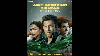 FighterTrailer Reviews  Fighter  A Film By Siddharth Anand  In Cinemas 25th January [upl. by Kemp231]