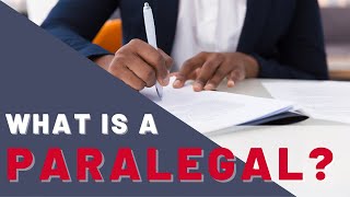 What is a Paralegal [upl. by Etana]