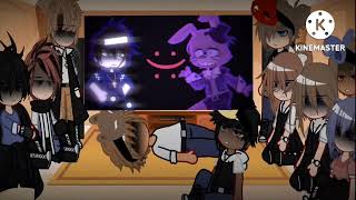 Past Michael and his classmates react to the afton family [upl. by Anav]