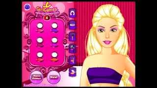 Barbie GamesDOWNLOAD LINK  Lovely Barbie Fashion Game Barbie Makeover Game [upl. by Drofwarc]