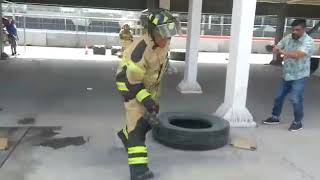 Entrenamiento de bomberos de la CDMX [upl. by Corny633]