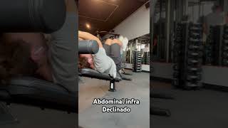 Abdominal Infra Declinado infradeclinado abdominal abdomen shortvideo academia aesthetic vip [upl. by Eissirc31]